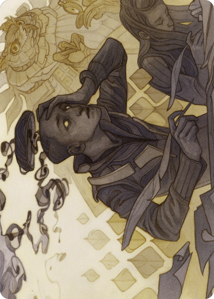 Go Blank // Go Blank (ASTX-008) - Strixhaven Art Series (Borderless) Foil