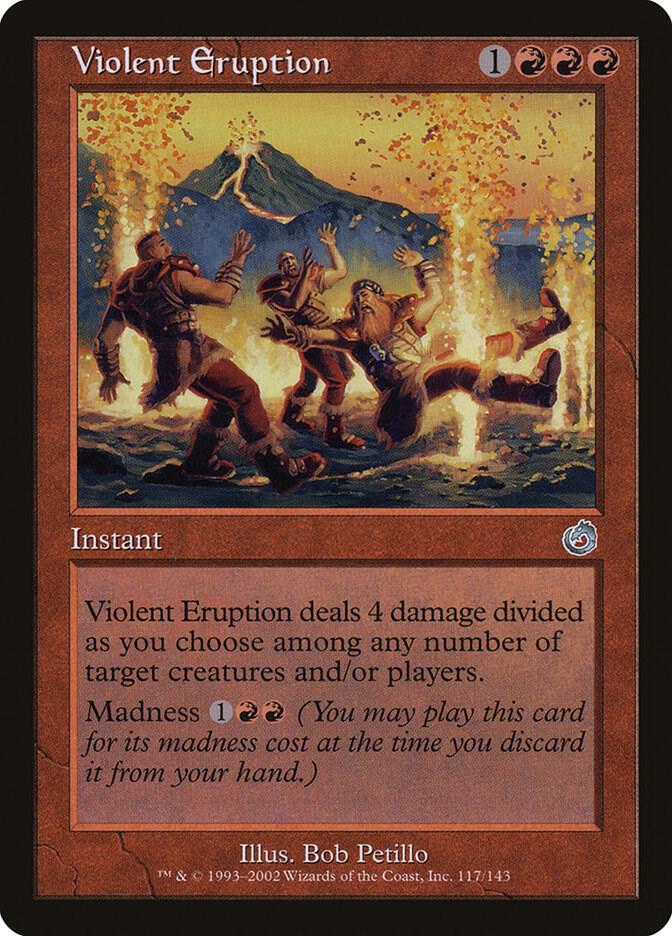 Violent Eruption 117/143 (Torment)  - Foil