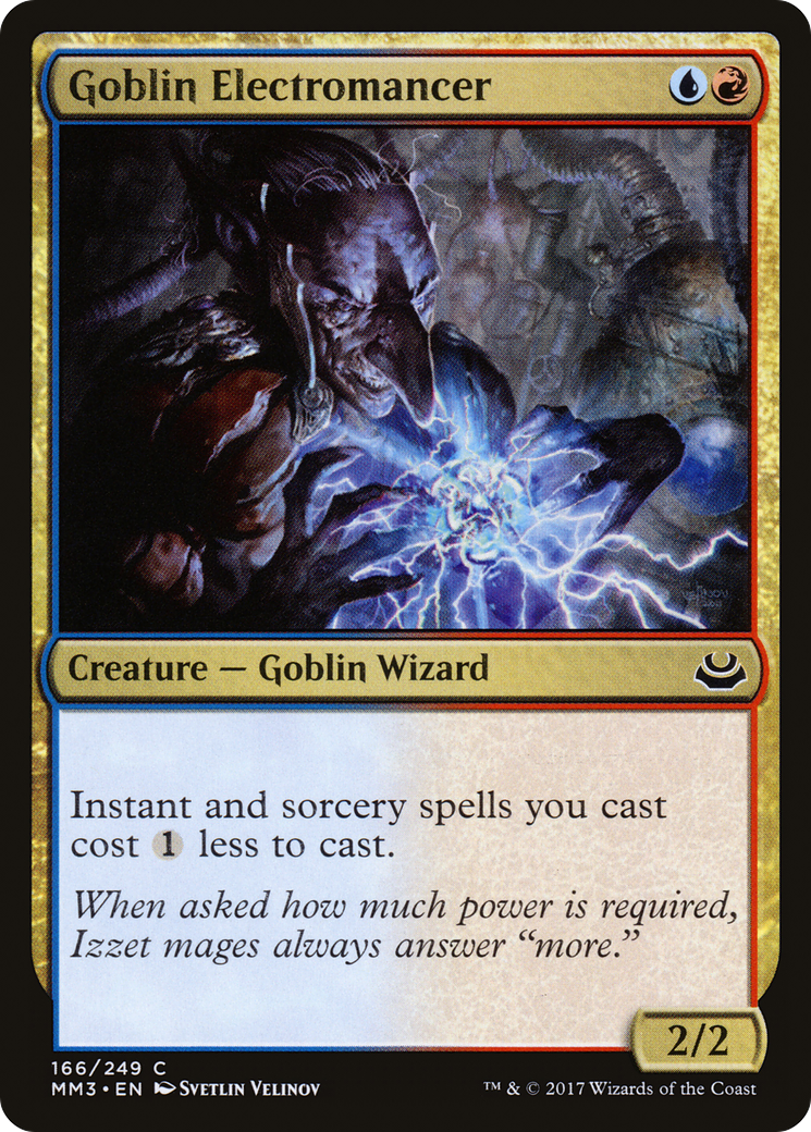 Goblin Electromancer [Modern Masters 2017] Foil
