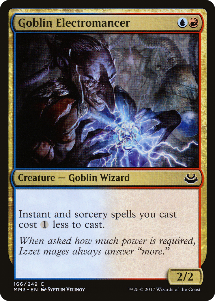 Goblin Electromancer [Modern Masters 2017] Foil