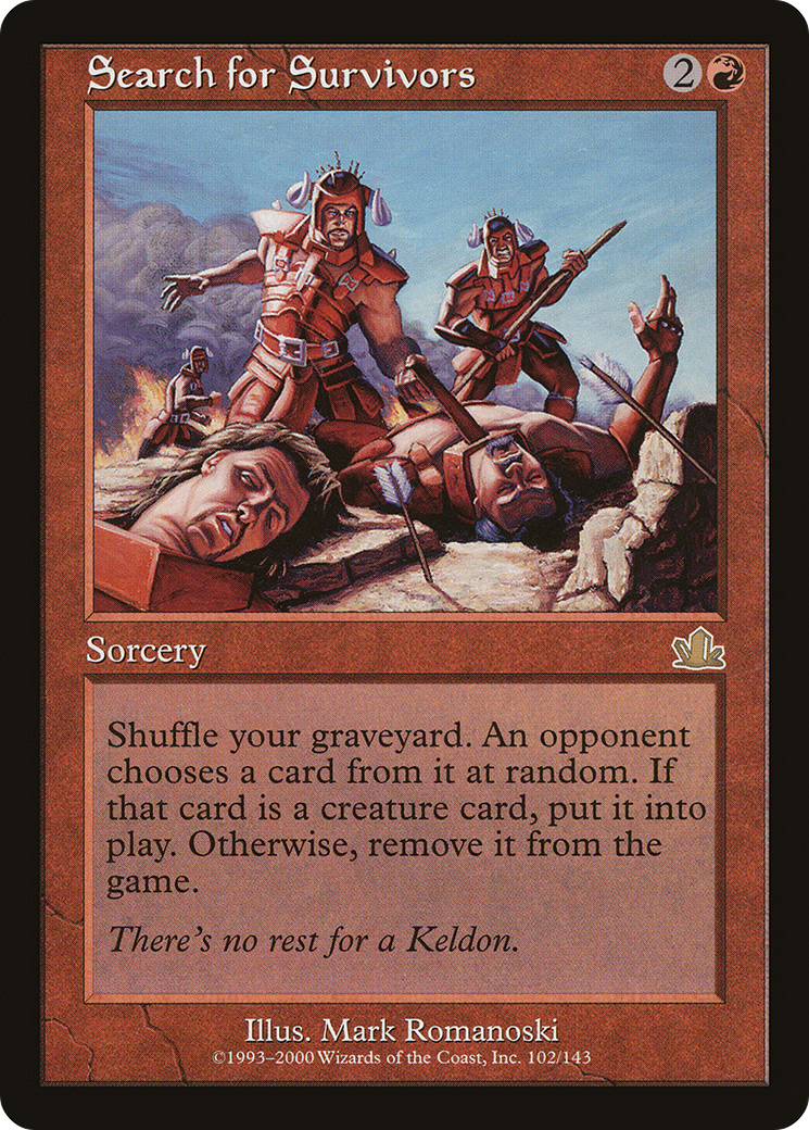 Search for Survivors [Prophecy] Foil