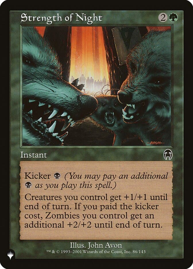 Strength of Night |  (APC-86) [The List]