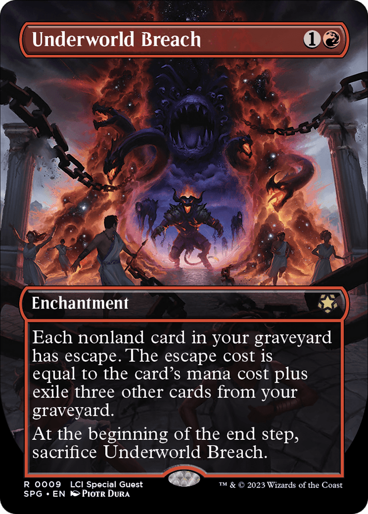 Underworld Breach (Borderless) [The Lost Caverns of Ixalan Special Guests] Foil