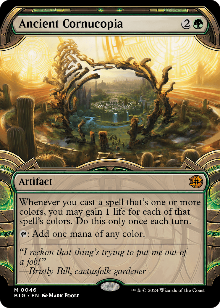 Ancient Cornucopia (Showcase) [Outlaws of Thunder Junction: The Big Score] Foil