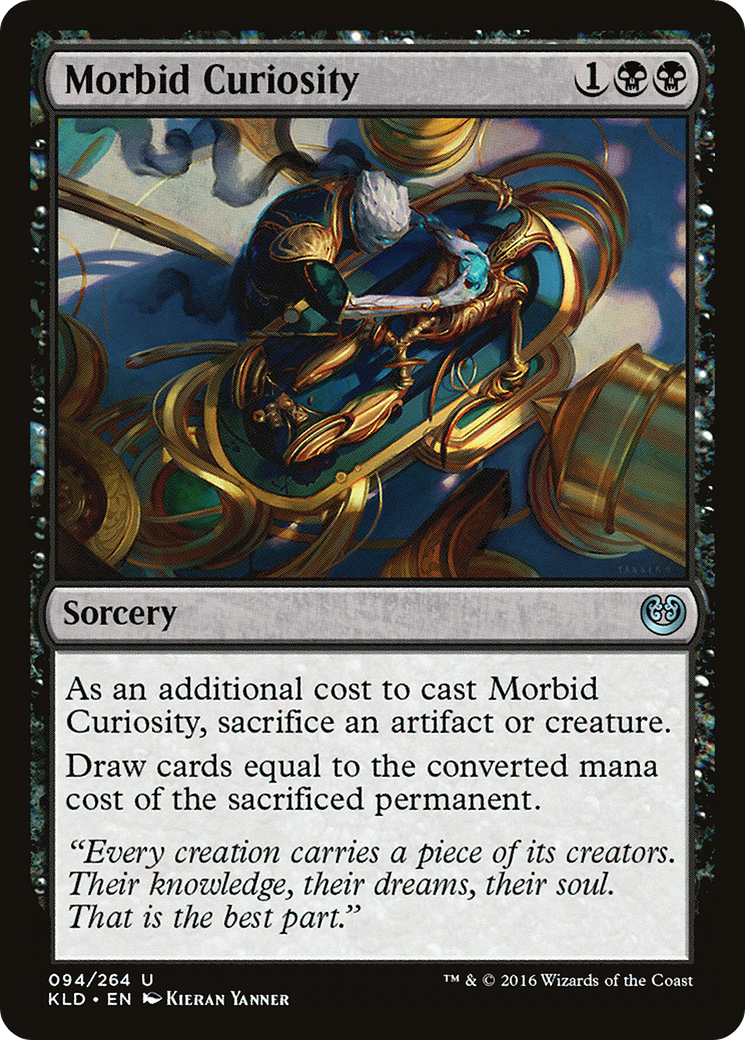 Morbid Curiosity [Kaladesh] Foil