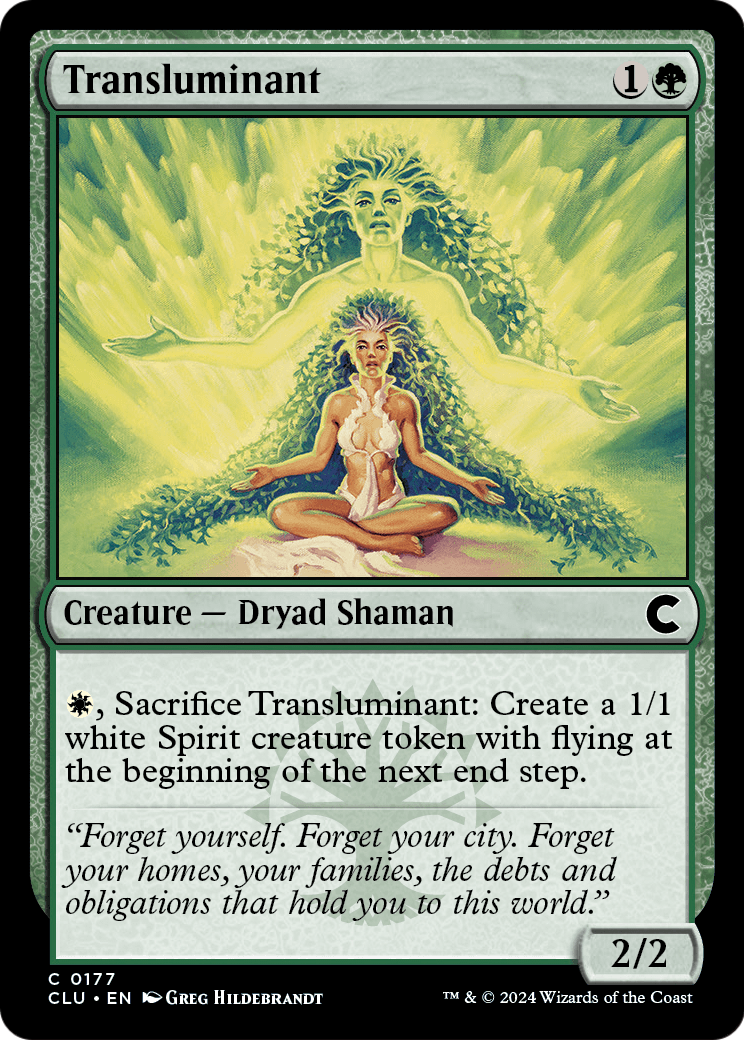 Transluminant [Ravnica: Clue Edition]