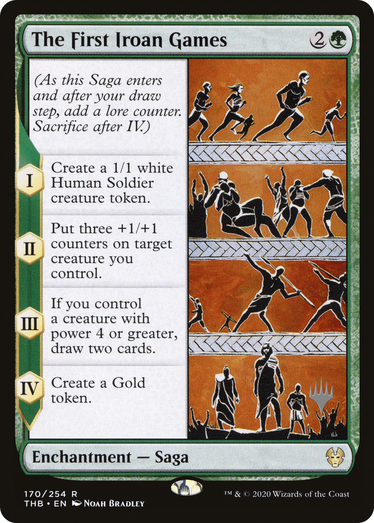 The First Iroan Games (Promo Pack) [Theros Beyond Death Promos] Foil