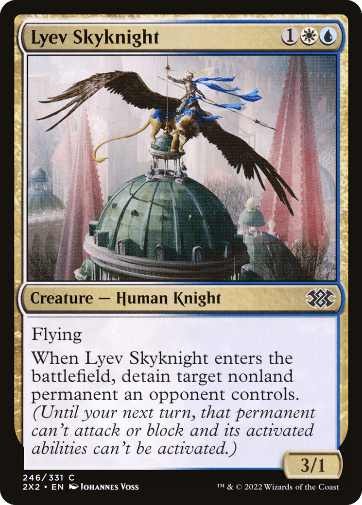 Lyev Skyknight [Double Masters 2022] Foil