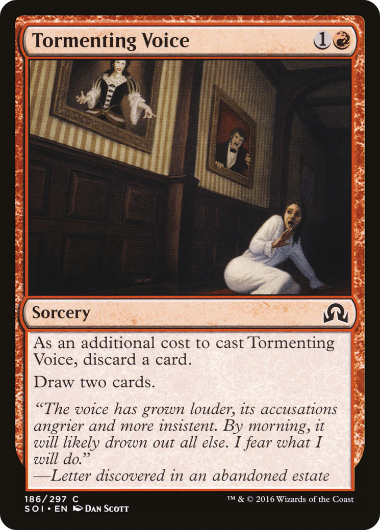 Tormenting Voice [Shadows over Innistrad] Foil