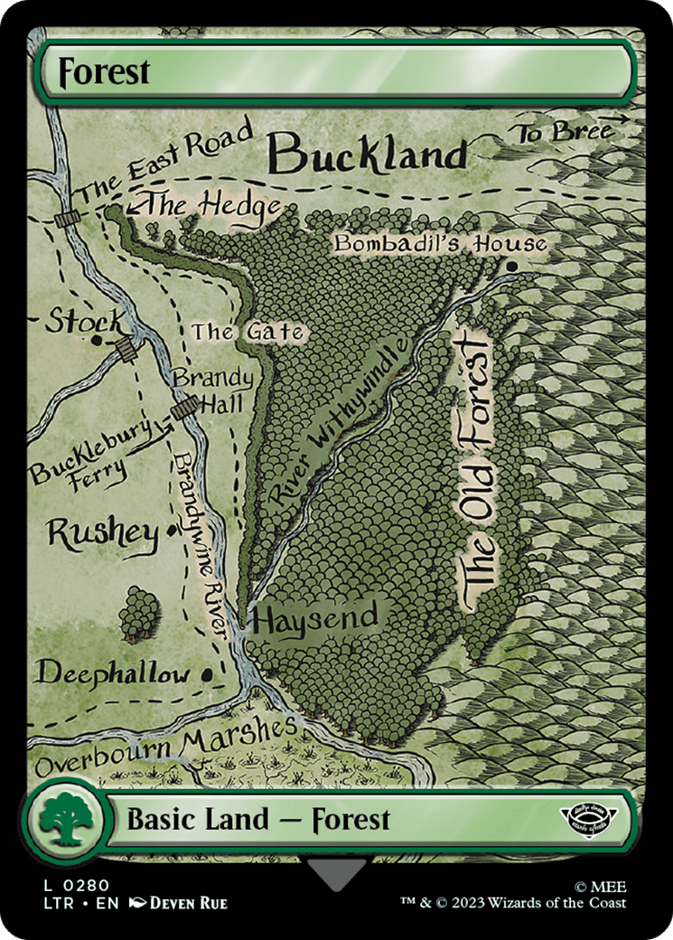 Forest (280) [The Lord of the Rings: Tales of Middle-Earth] Foil