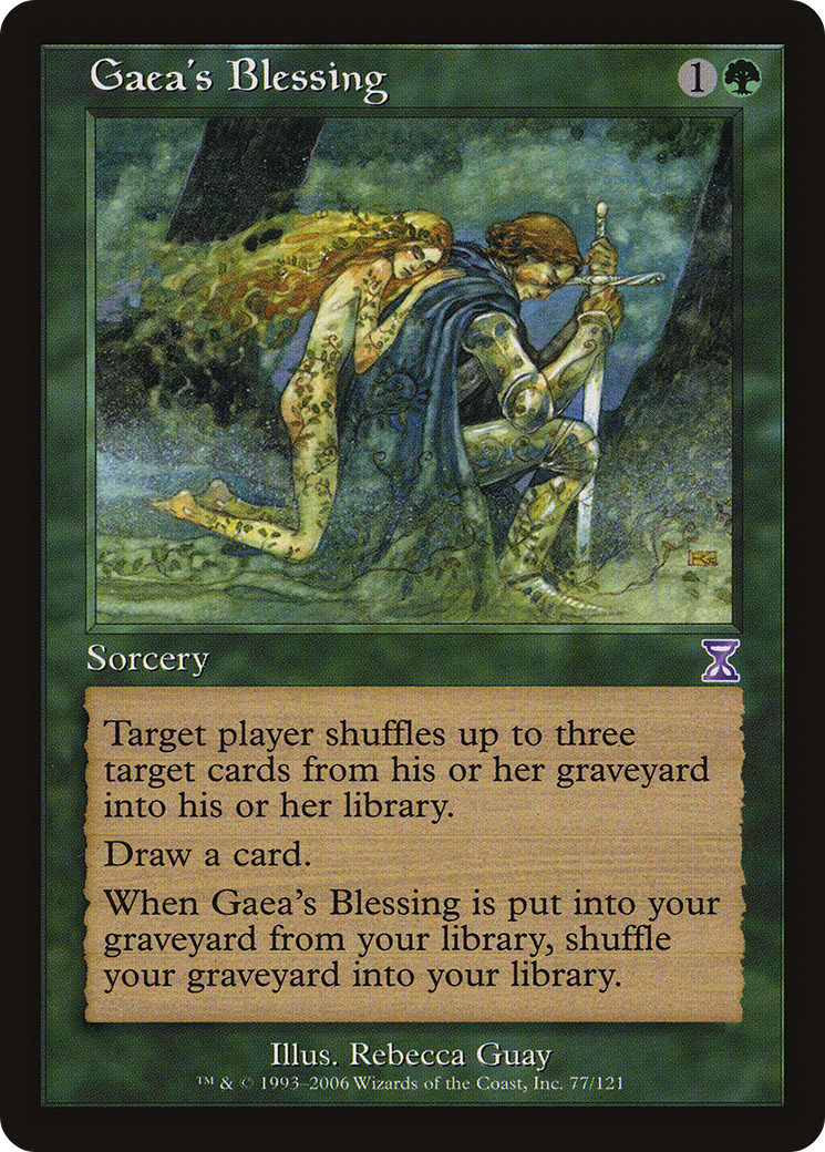 Gaea's Blessing [Time Spiral Timeshifted] Foil