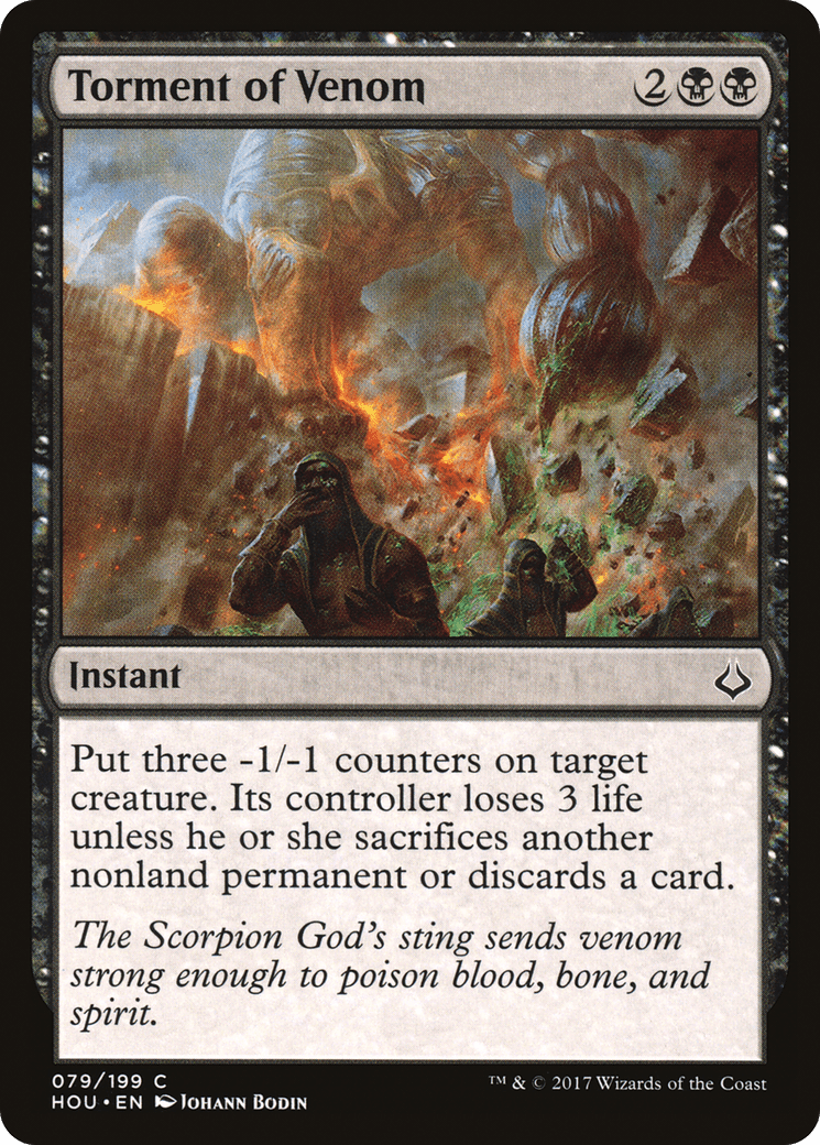 Torment of Venom [Hour of Devastation] Foil