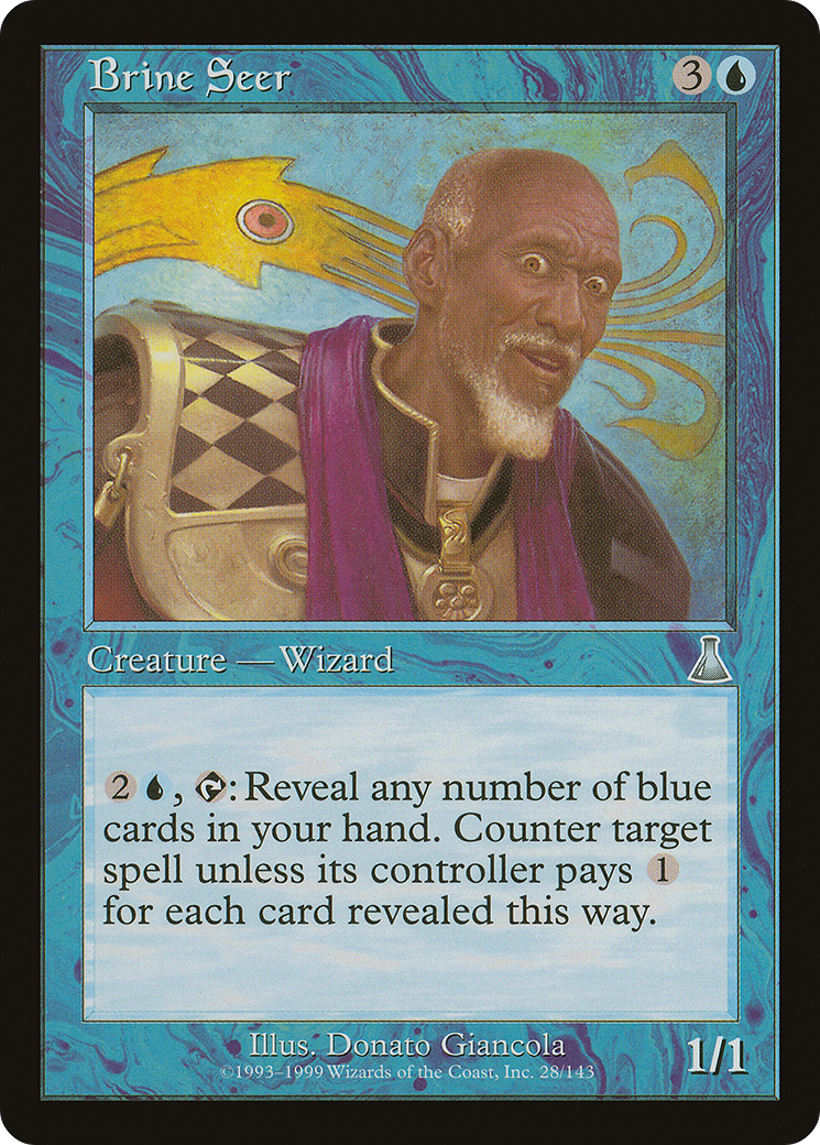 Brine Seer [Urza's Destiny] Foil