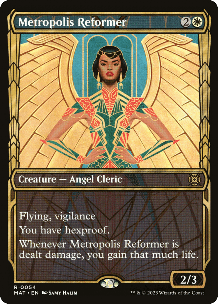 Metropolis Reformer (Showcase) [March of the Machine: The Aftermath] Foil