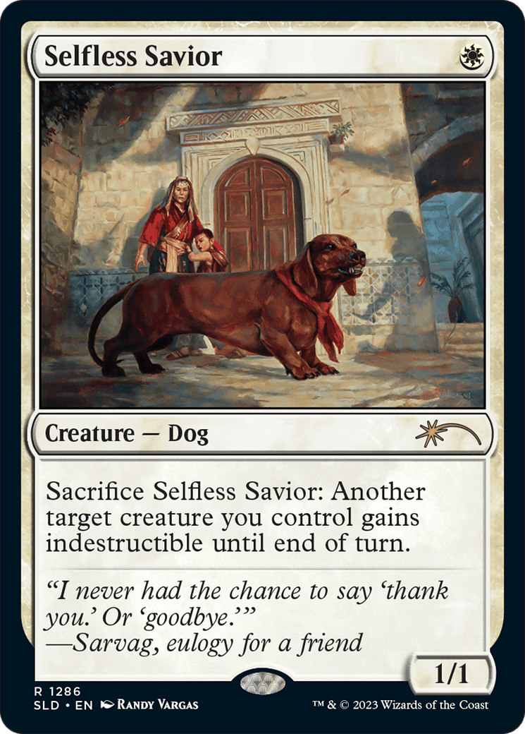 Selfless Savior [Secret Lair Drop Series] Foil