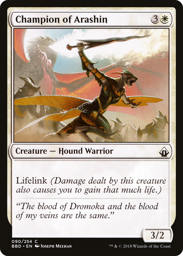 Champion of Arashin [Battlebond] Foil