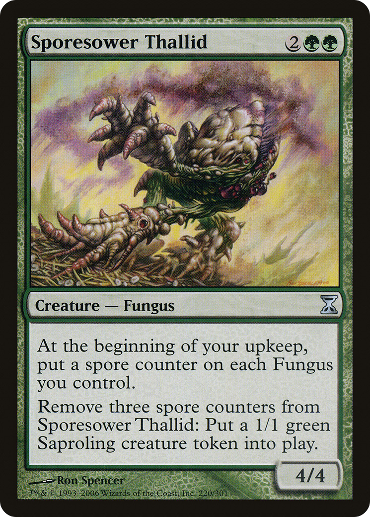 Sporesower Thallid [Time Spiral] Foil