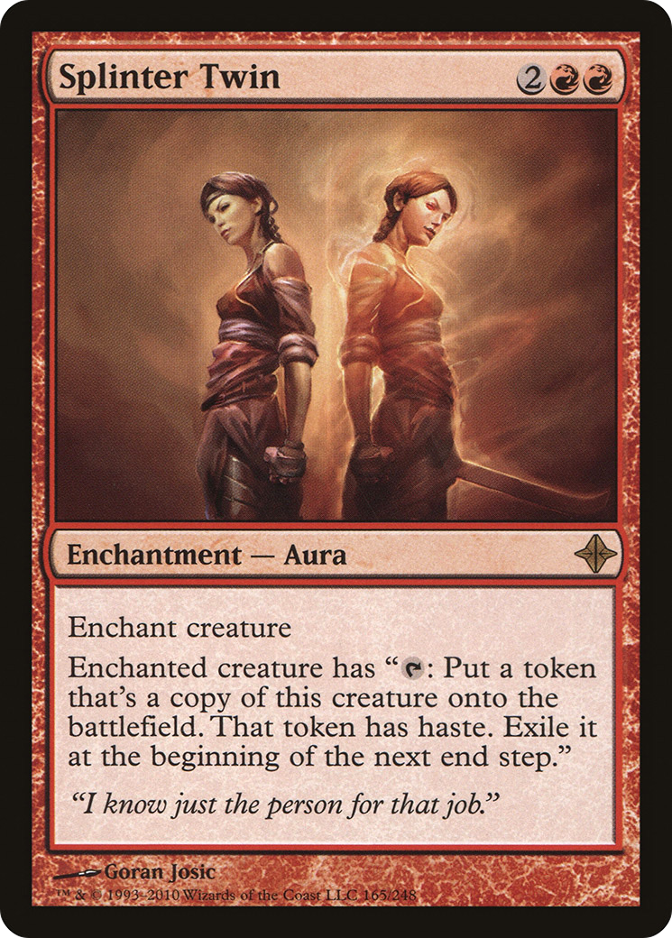 Splinter Twin [Rise of the Eldrazi] Foil