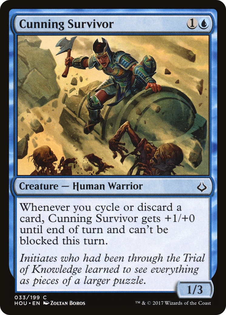Cunning Survivor [Hour of Devastation] Foil
