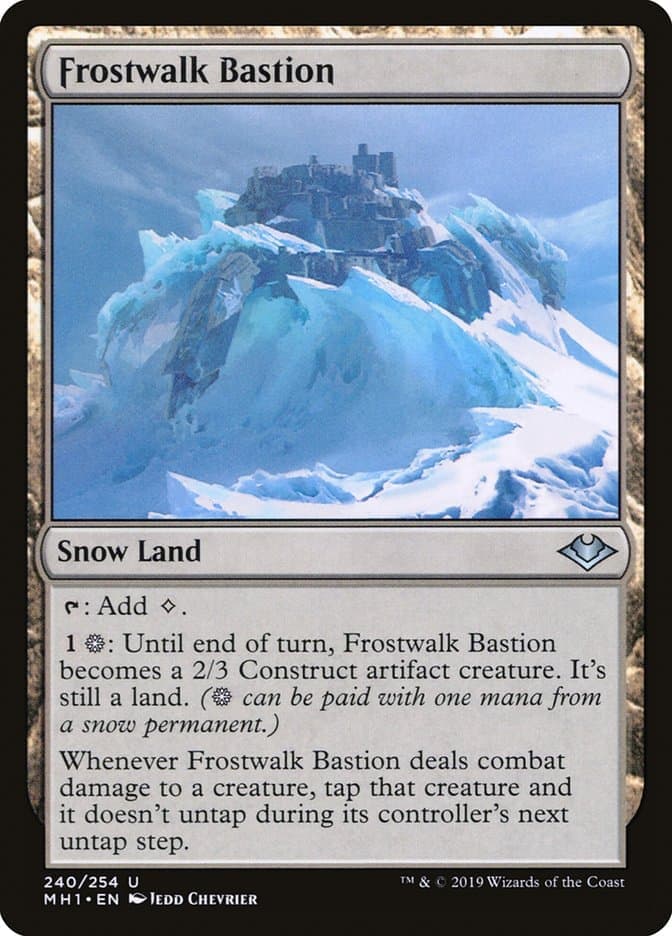 Frostwalk Bastion [Modern Horizons] Foil