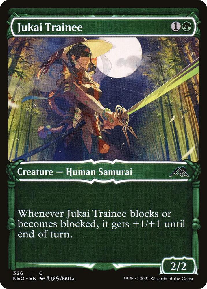 Jukai Trainee 326 (Kamigawa: Neon Dynasty)  - Showcase