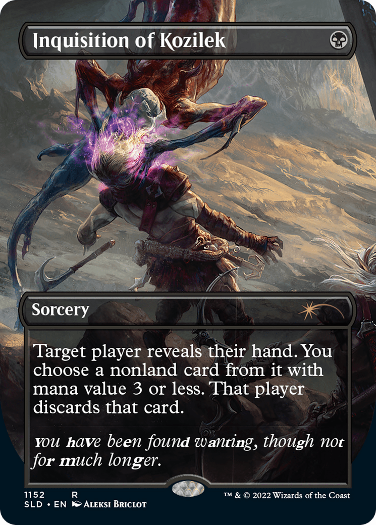 Inquisition of Kozilek (Borderless) [Secret Lair Drop Series] Foil