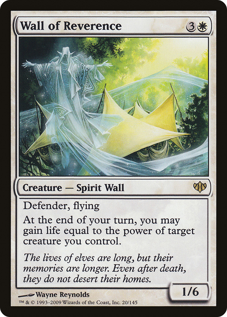 Wall of Reverence [Conflux] Foil