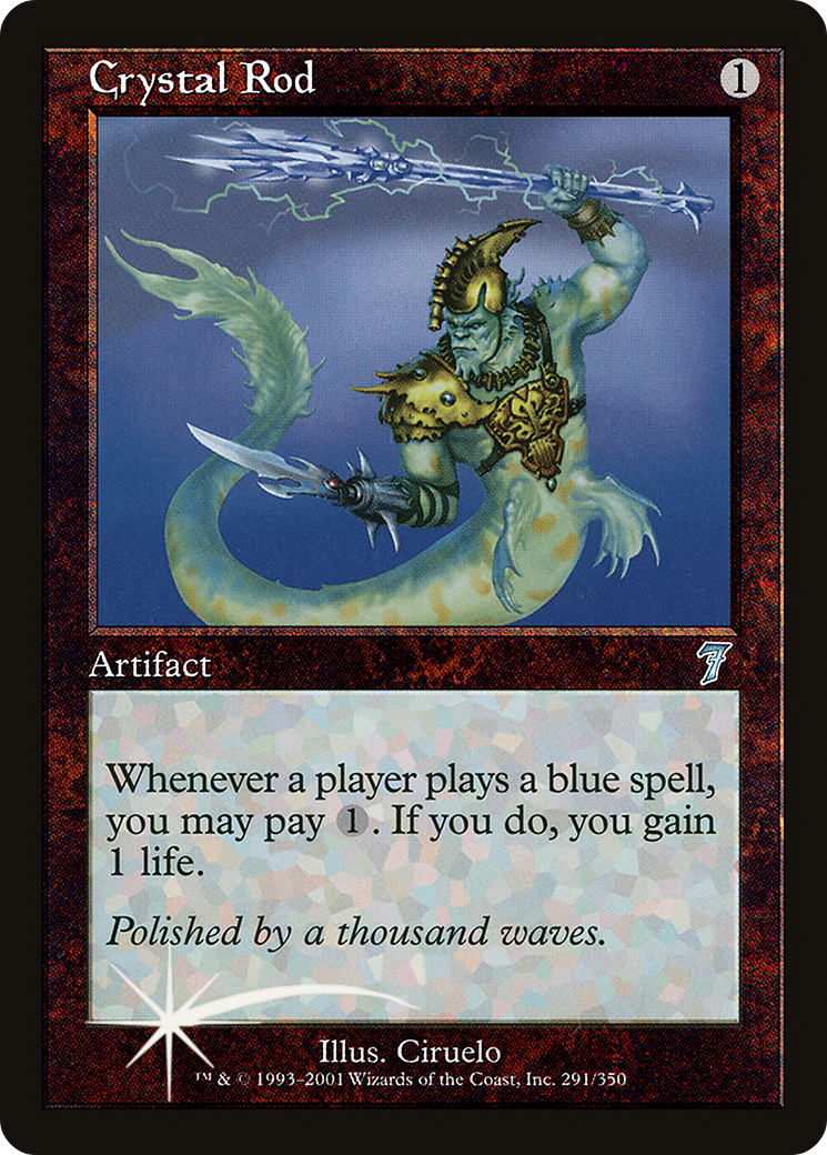 Crystal Rod [Seventh Edition] Foil