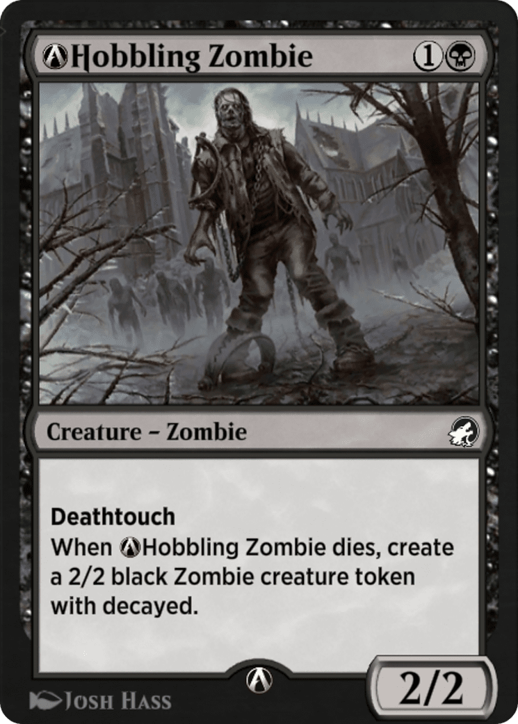A-Hobbling Zombie (MID-A-106) - Innistrad: Midnight Hunt