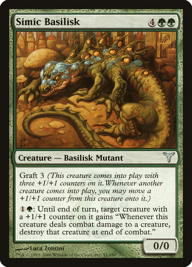 Simic Basilisk 91/180 (Dissension) 