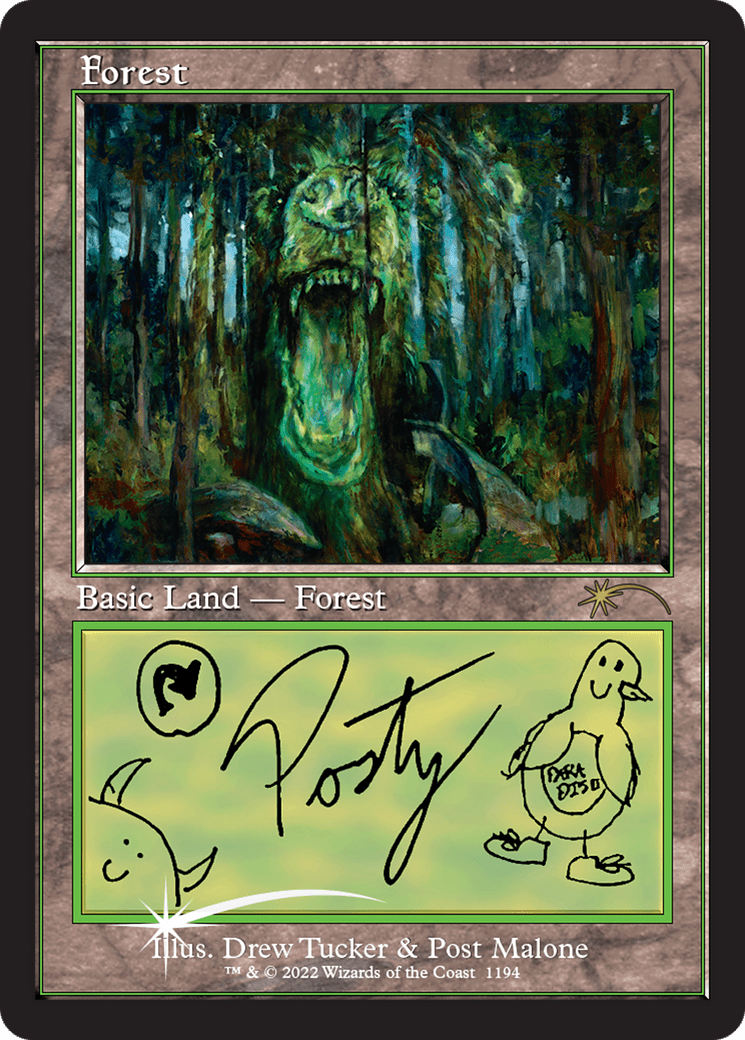 Forest (1194) [Secret Lair Drop Series] Foil