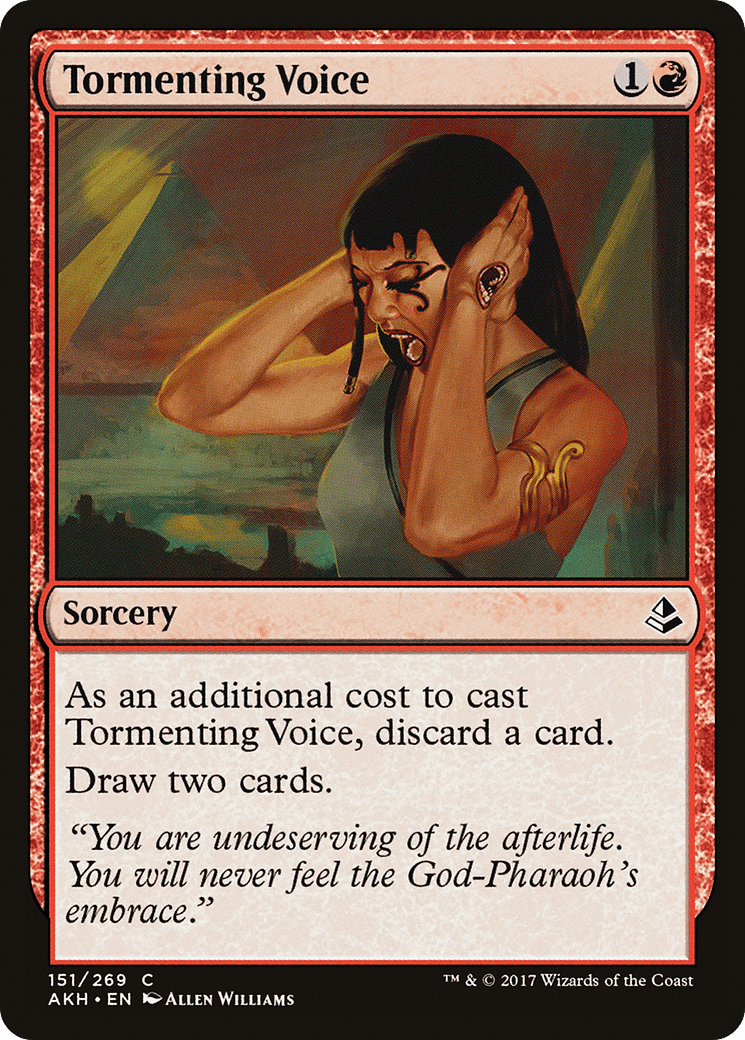 Tormenting Voice [Amonkhet] Foil