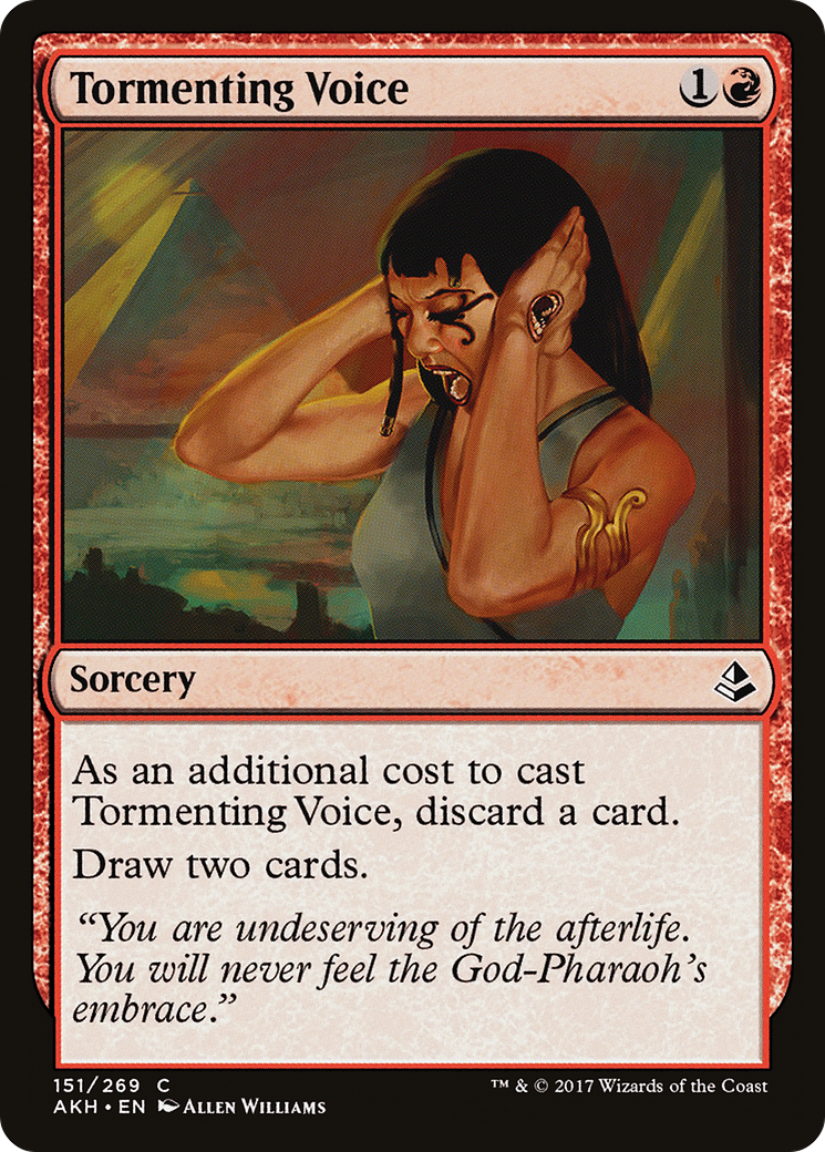 Tormenting Voice [Amonkhet] Foil