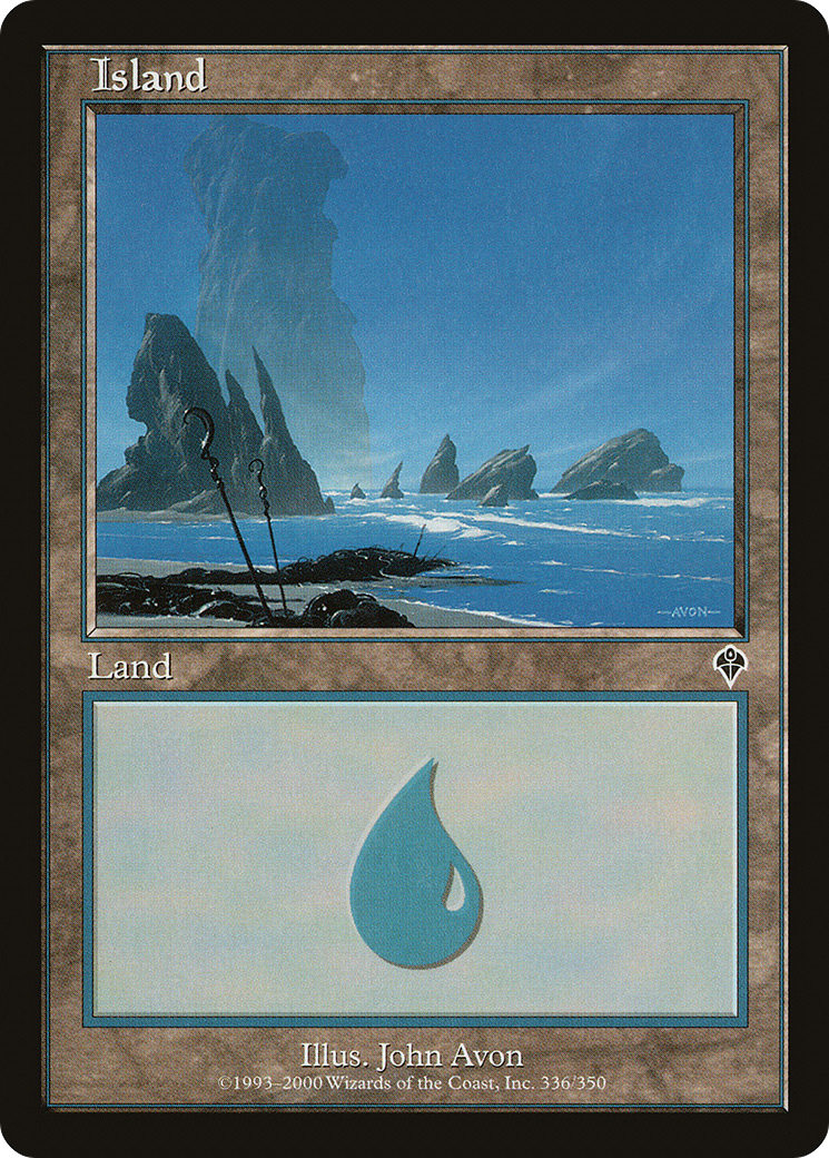 Island (336) [Invasion] Foil