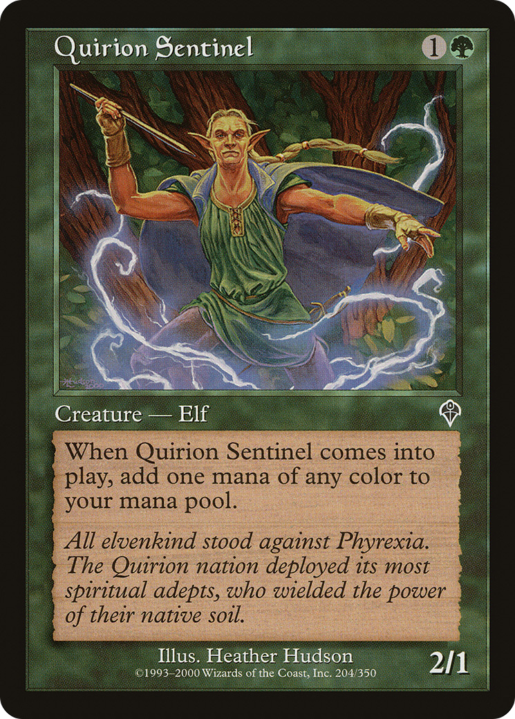 Quirion Sentinel [Invasion] Foil