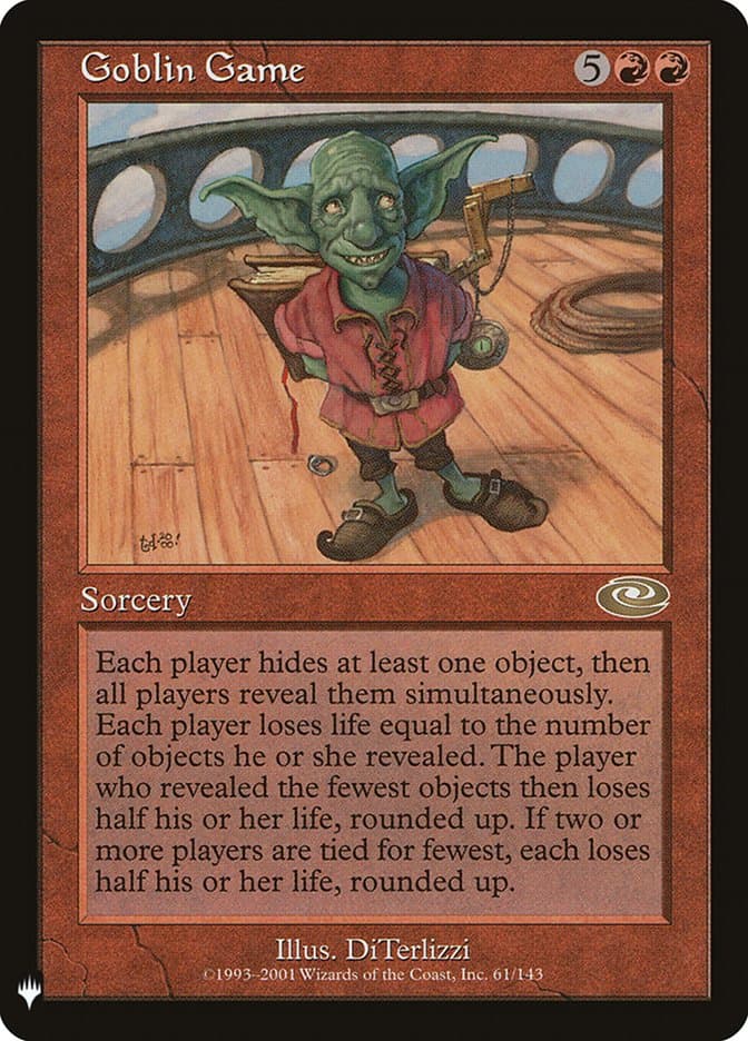 Goblin Game |  (PLS-61) [The List]