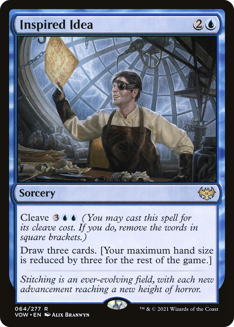 Inspired Idea [Innistrad: Crimson Vow] Foil