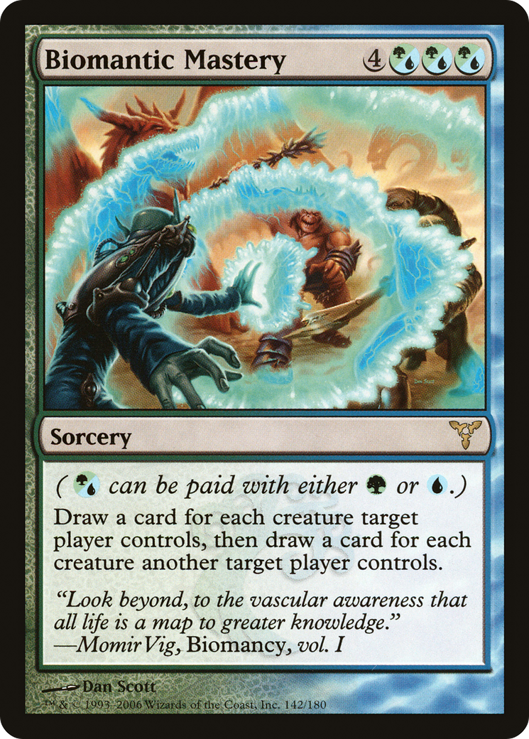 Biomantic Mastery [Dissension] Foil
