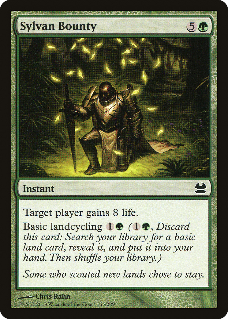 Sylvan Bounty [Modern Masters] Foil