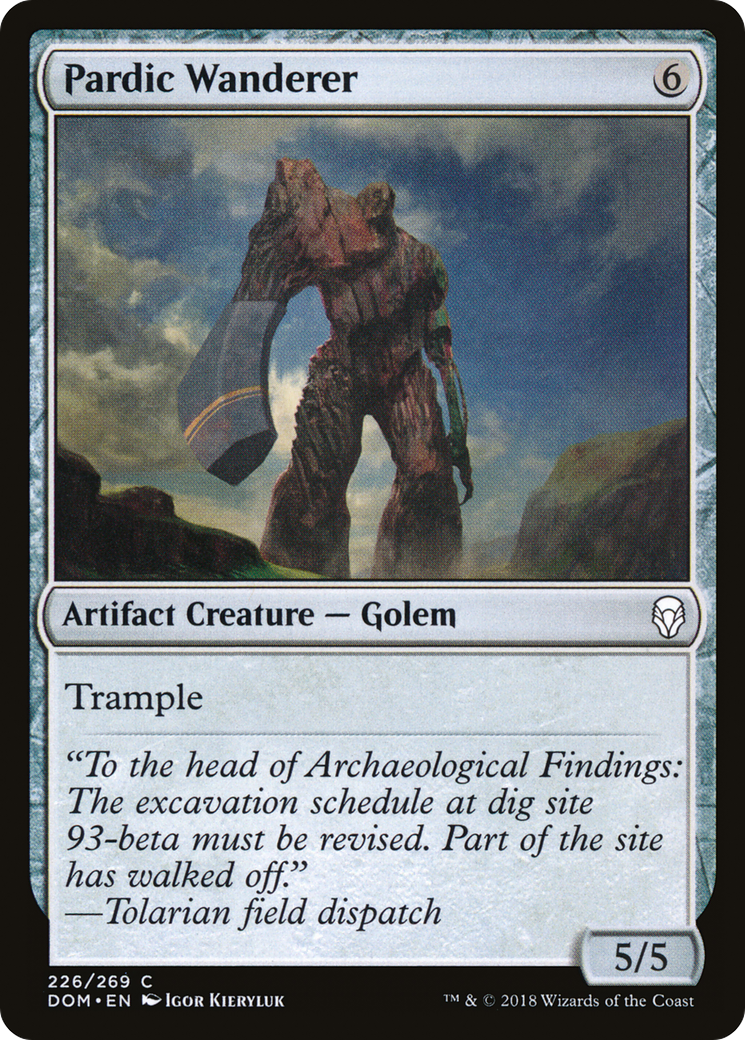 Pardic Wanderer [Dominaria] Foil