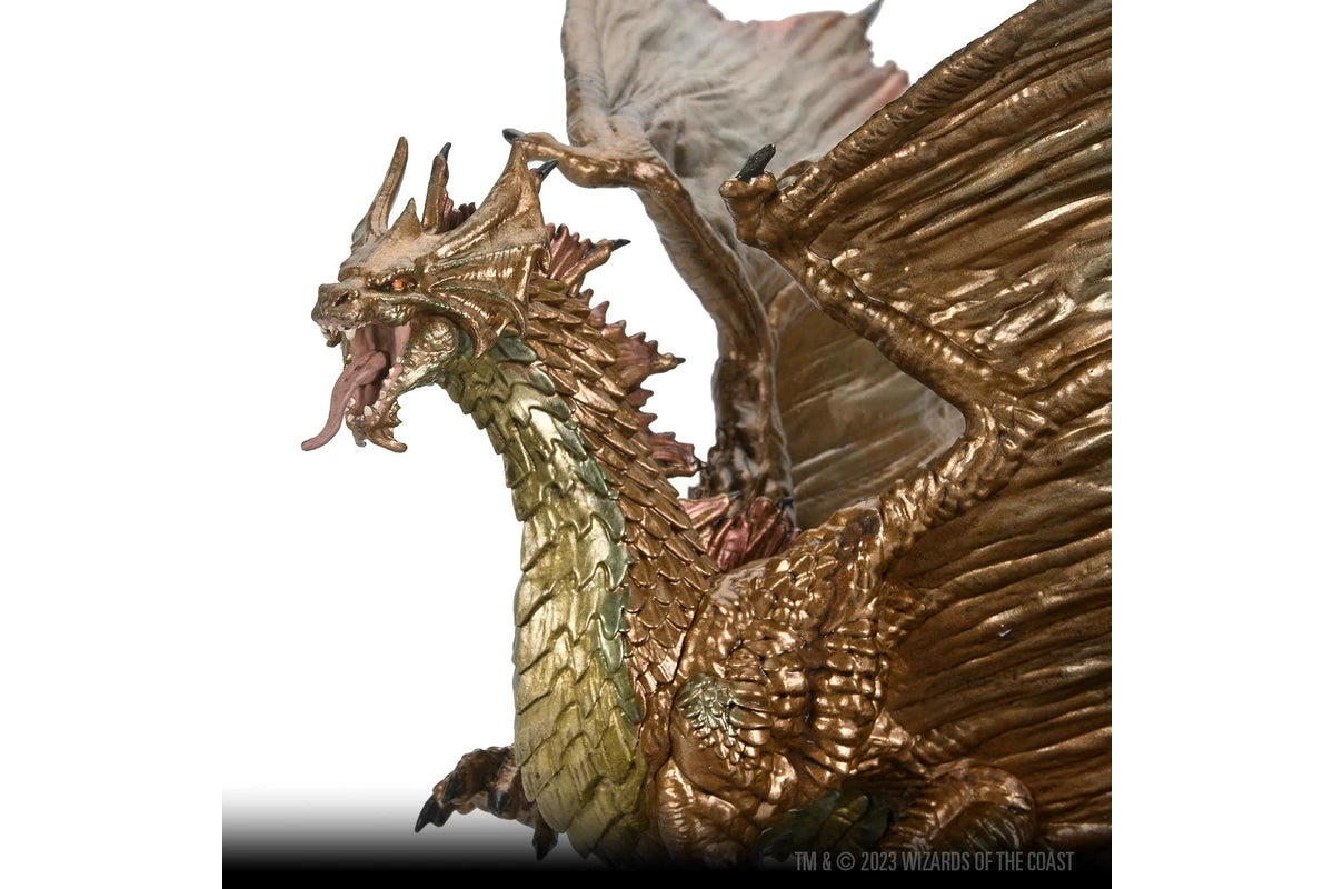 D&D Icons Of The Realms | Adult Brass Dragon (Pre-painted)