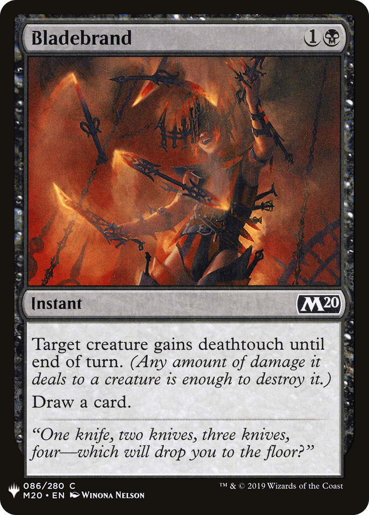 Bladebrand |  (M20-86) [The List]