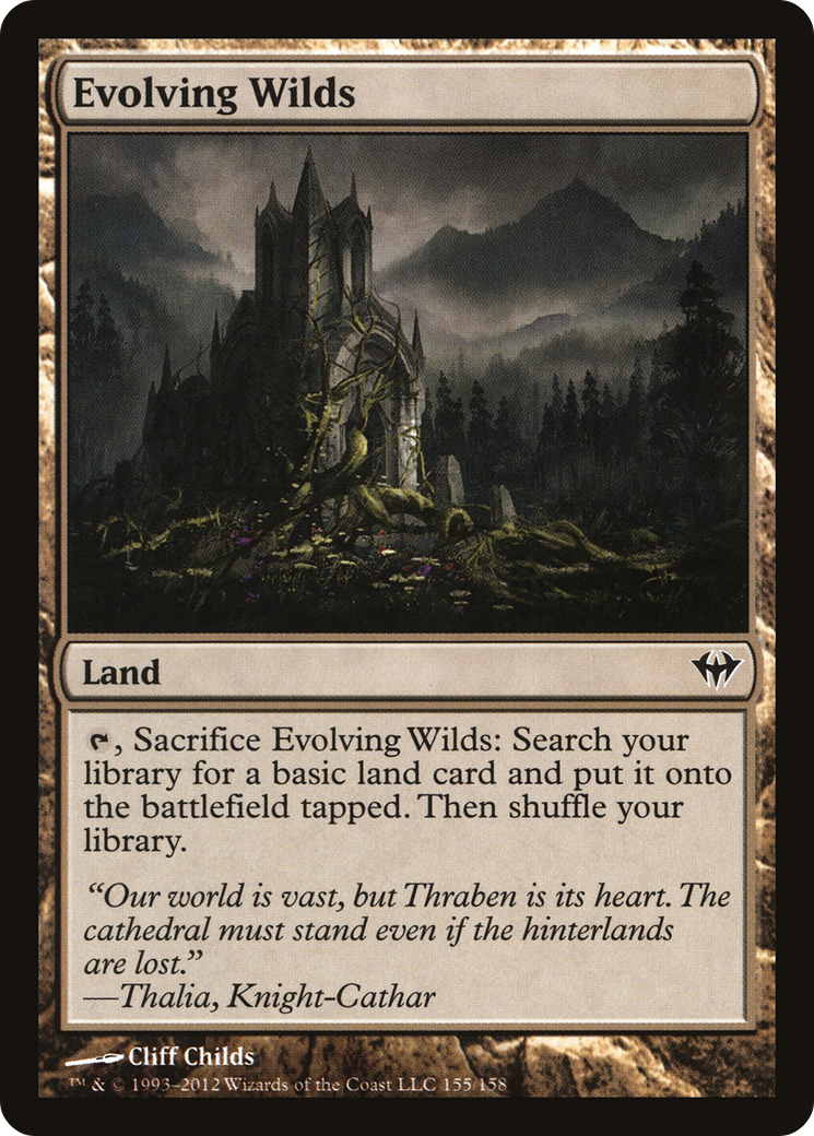 Evolving Wilds [Dark Ascension] Foil