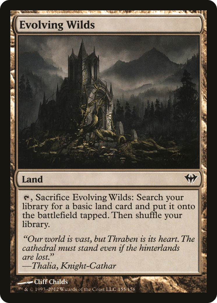 Evolving Wilds [Dark Ascension] Foil
