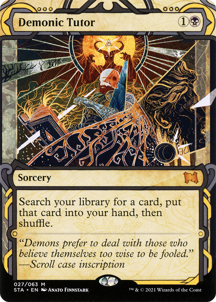 Demonic Tutor [Strixhaven: School of Mages Mystical Archive] Foil