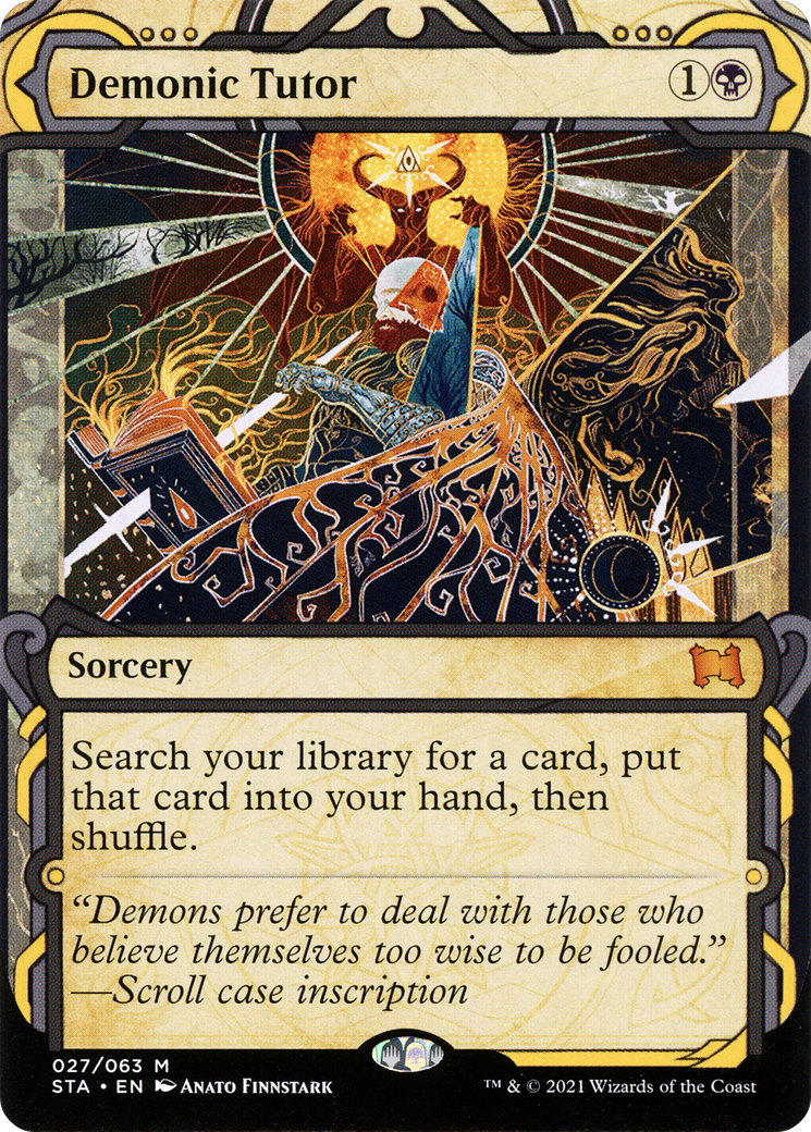 Demonic Tutor [Strixhaven: School of Mages Mystical Archive] Foil