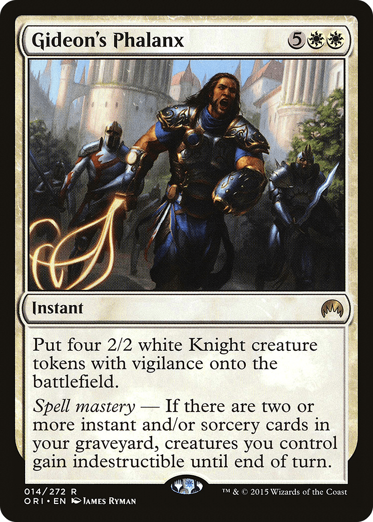 Gideon's Phalanx [Magic Origins] Foil