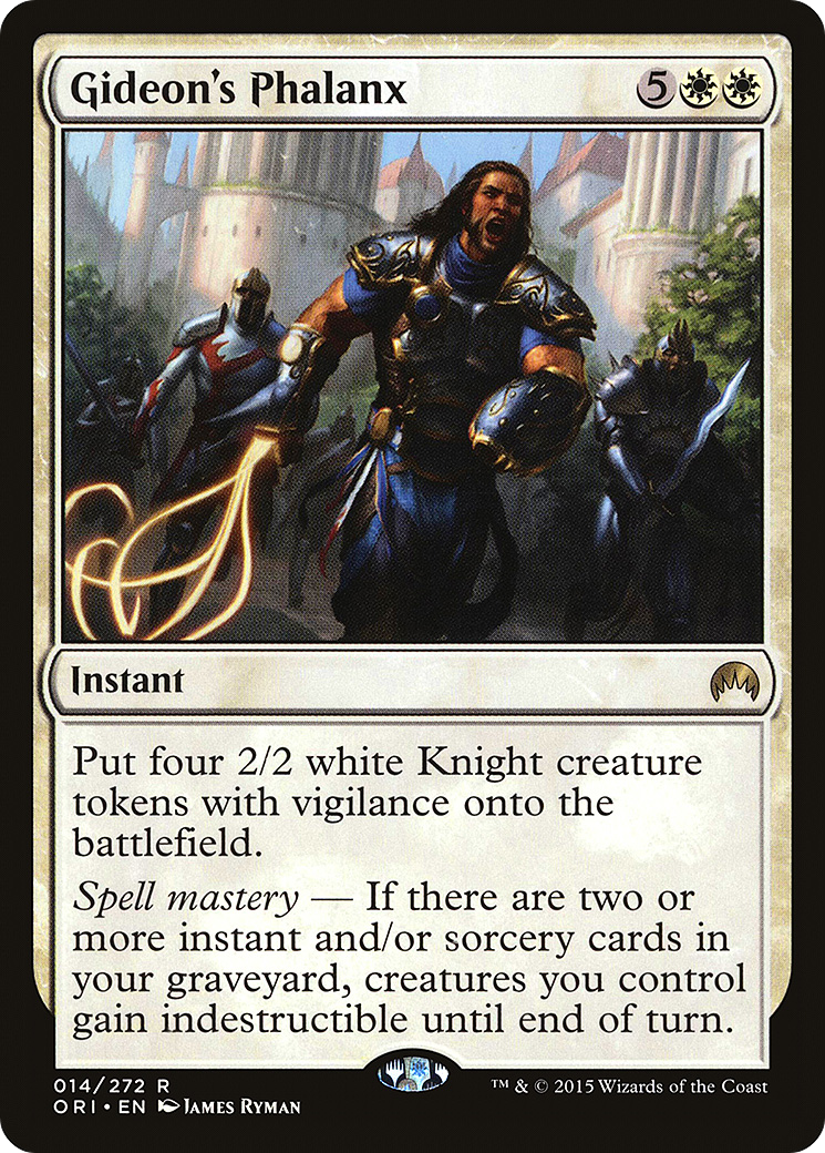 Gideon's Phalanx [Magic Origins] Foil