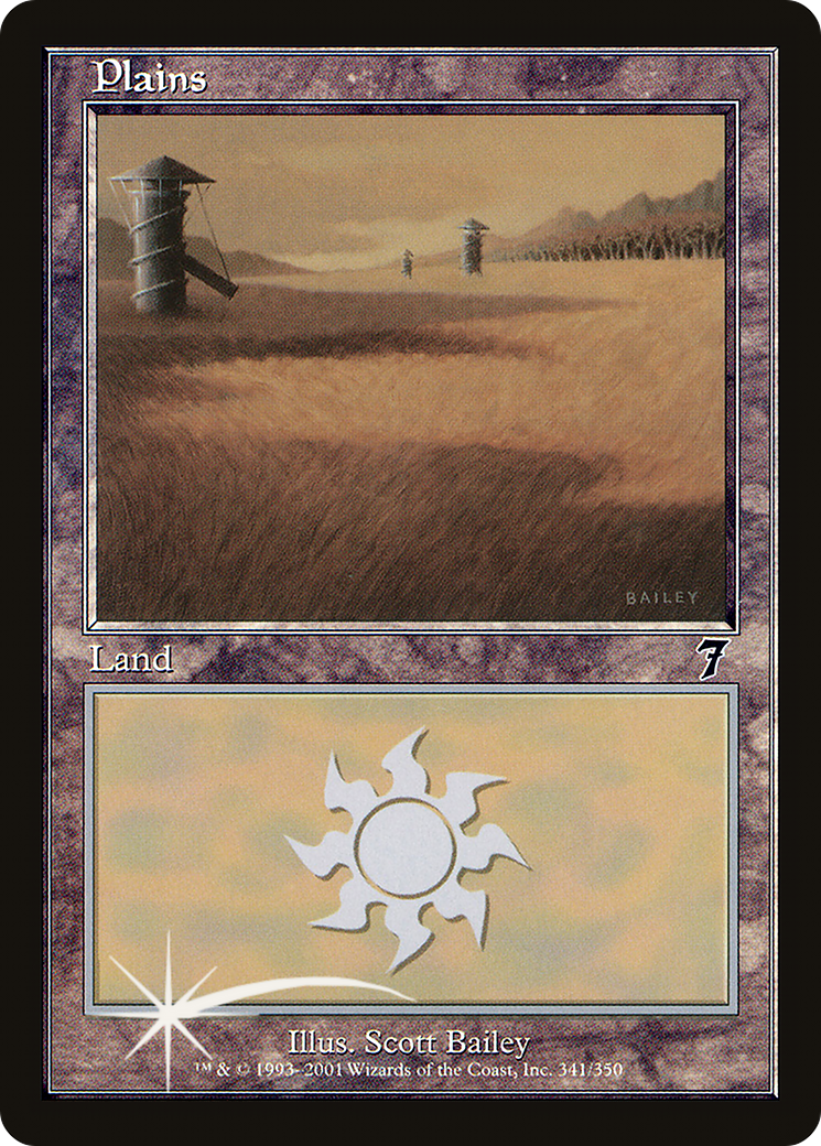 Plains (341) [Seventh Edition] Foil