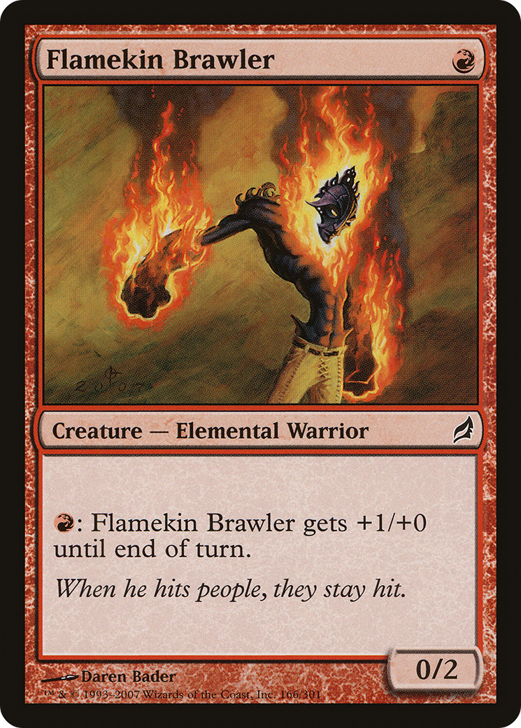 Flamekin Brawler [Lorwyn] Foil